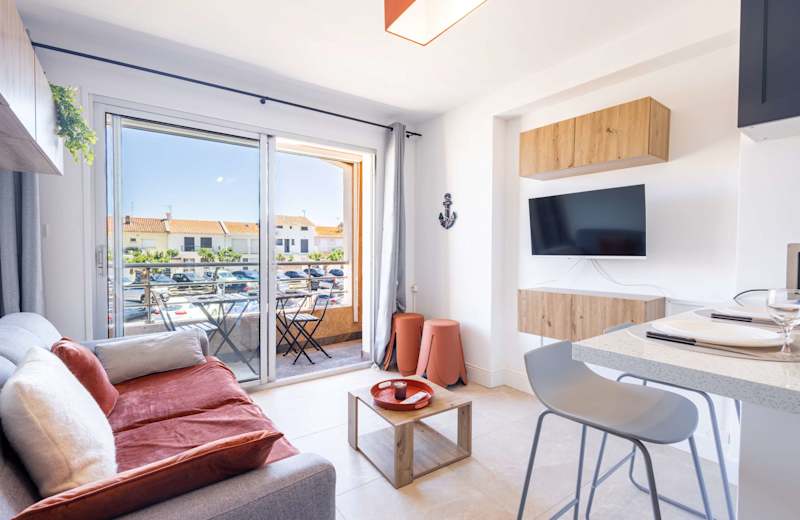Appartement de charme les pieds dans l’eau – Valras-Plage