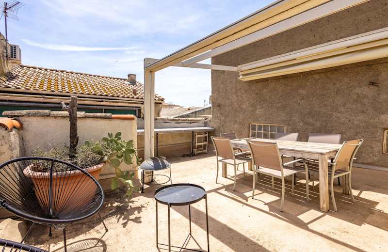 Maison de village avec terrasse au coeur de Serignan – Sérignan