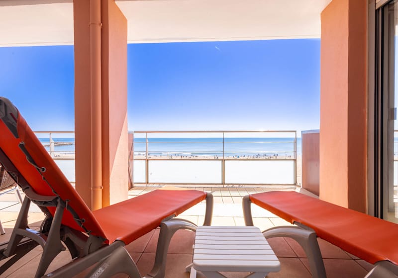 Appartement spacieux avec vue panoramique – Valras-Plage