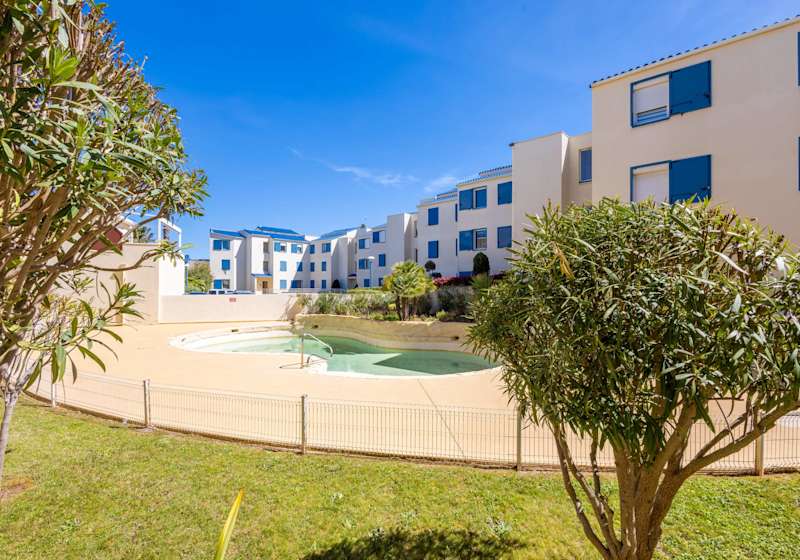 Appartement classé avec piscine & terrasse au calme – Valras-Plage