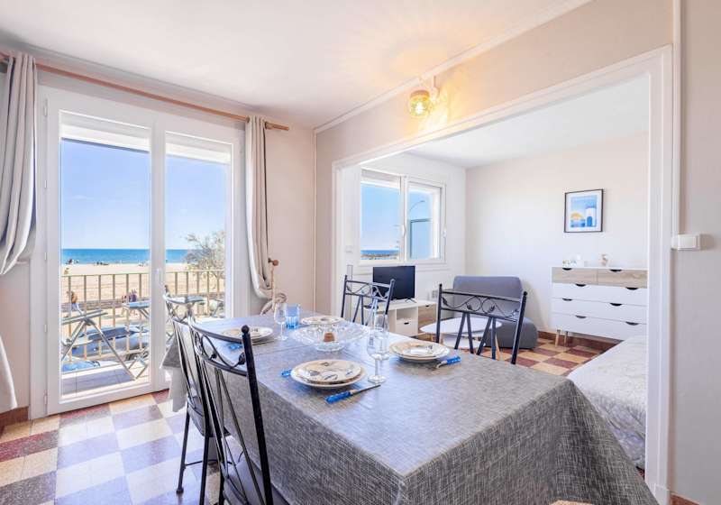 Appartement en Front de Mer avec Balcon – Valras-Plage
