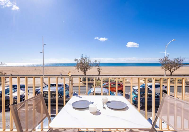 Appartement front de mer – Valras-Plage