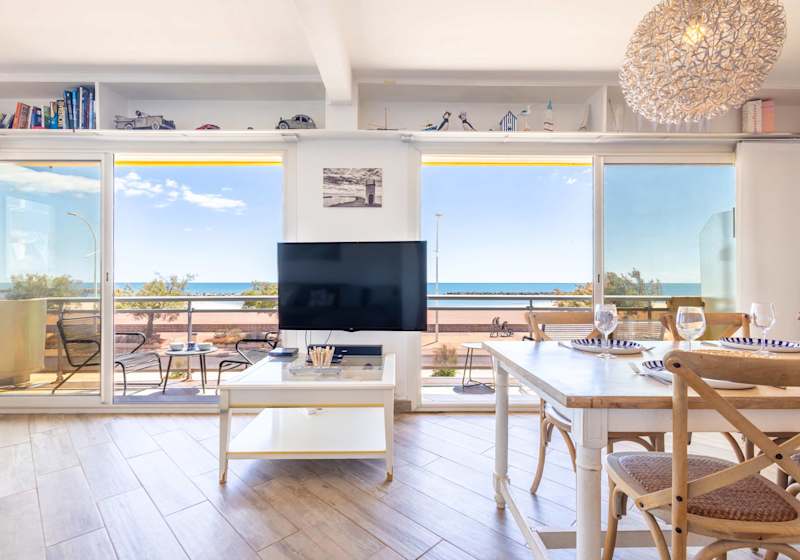Valras'Loc Sablon - T4 Front de Mer avec Balcon – Valras-Plage