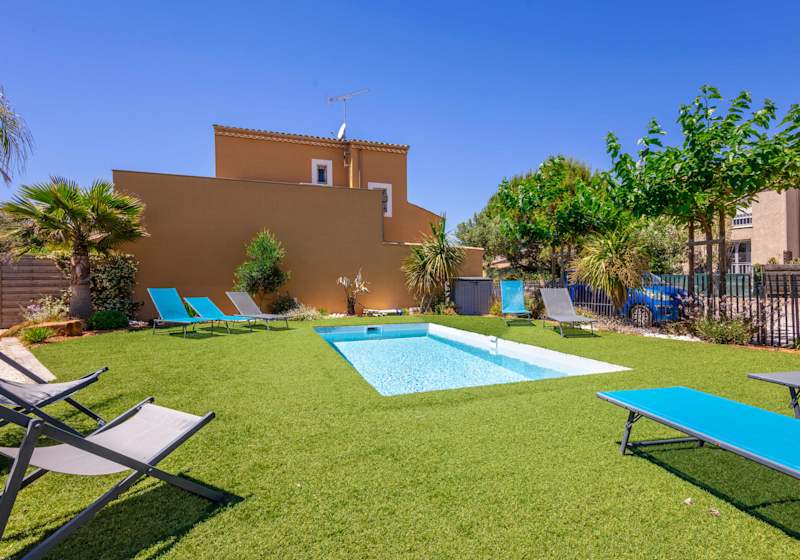 Villa Familiale avec Piscine et Petanque – Valras-Plage