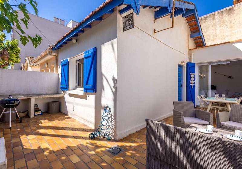 Maison de Pecheur Authentique  200m de la Plage – Valras-Plage