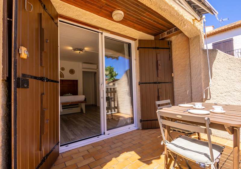 Studio avec terrasse · Valras'Loc – Valras-Plage