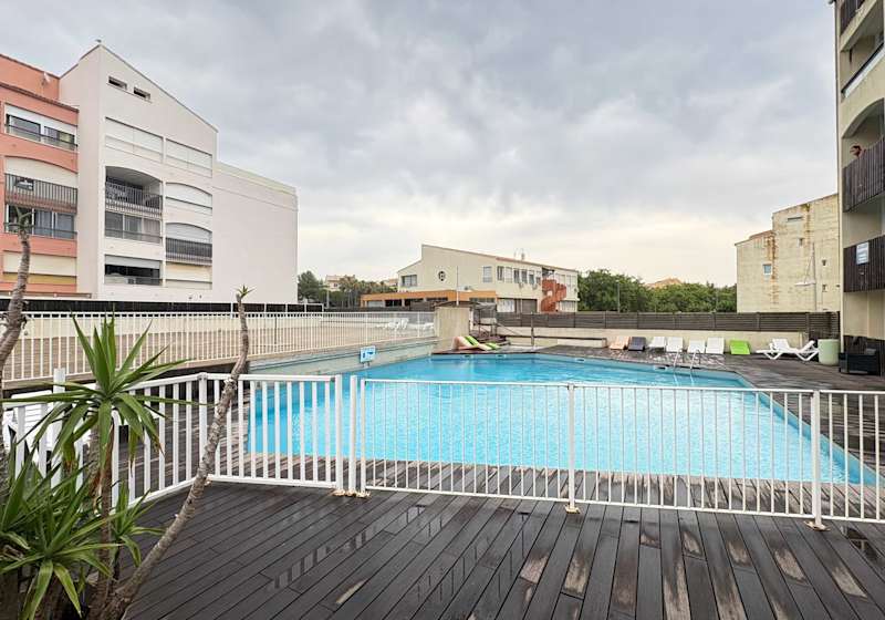 Studio Résidence Saint-Clair Cap d Agde – Le Cap d'Agde