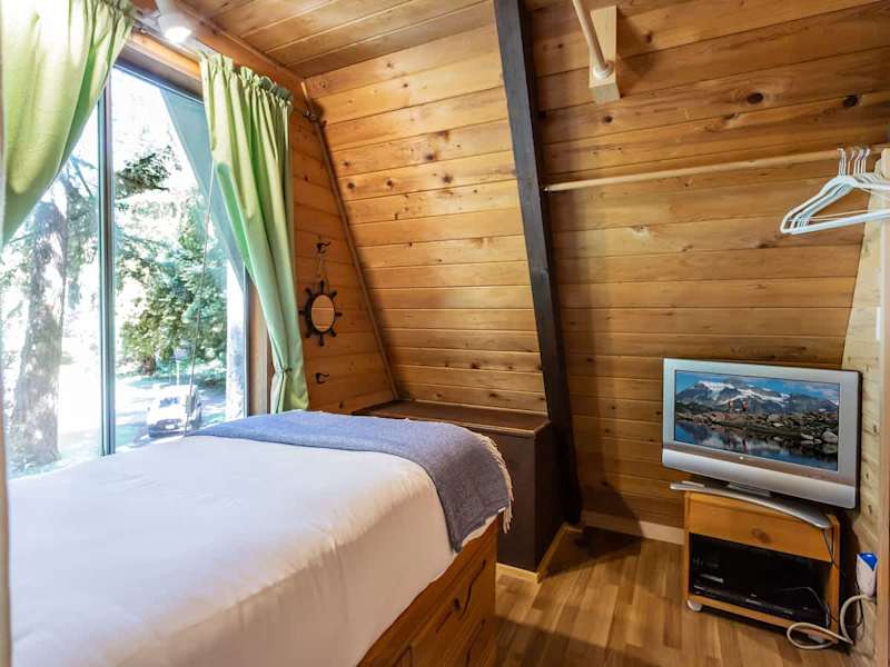 Twin Bed on Stair Landing