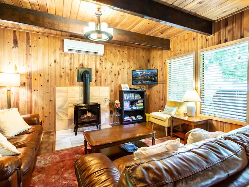 Living Room with Gas Fireplace