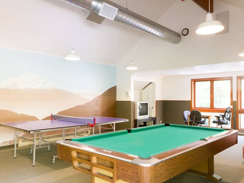 Billiards & Ping Pong at Recreational Building