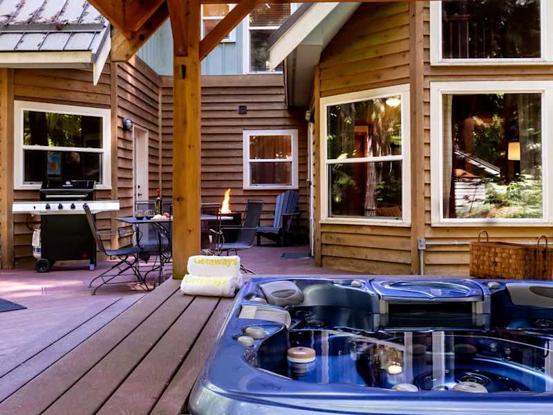 Covered Hot Tub 