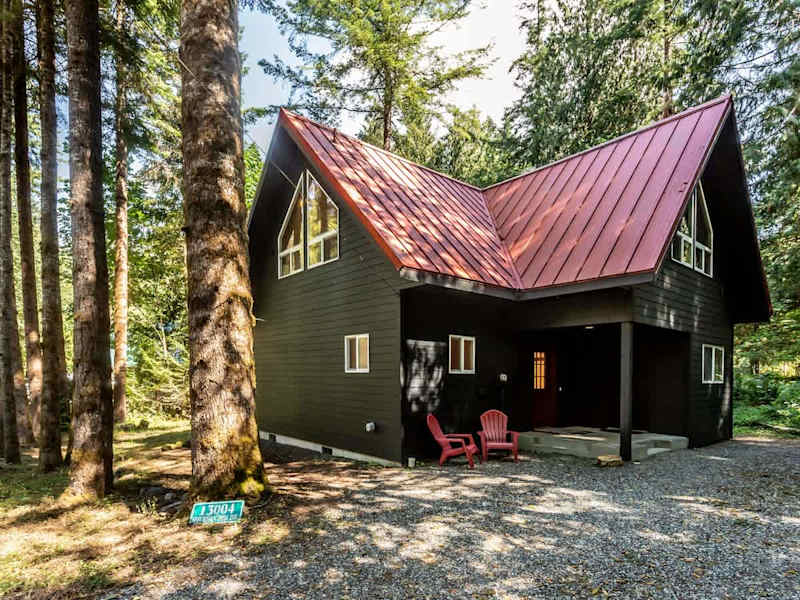 Our home in the summer!