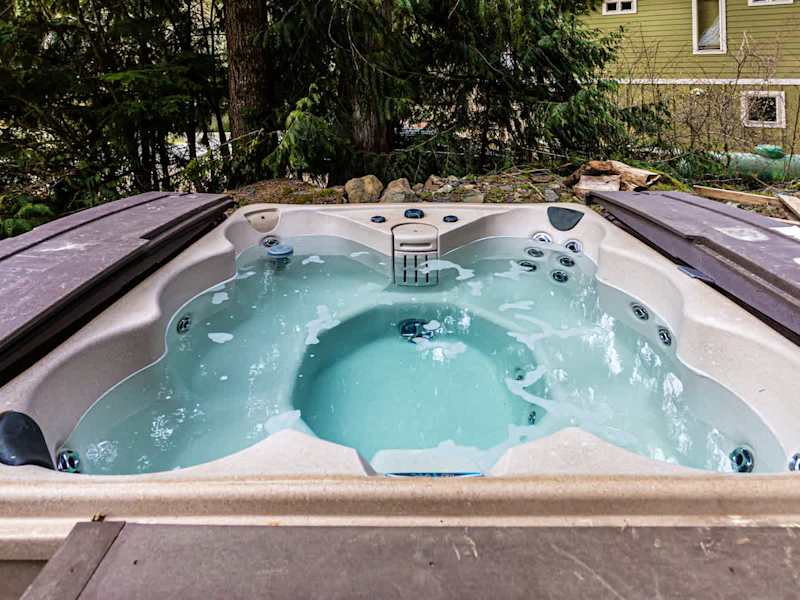 4 Person Hot Tub just off front deck
