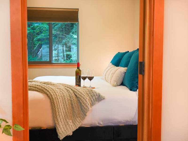 Looking into King bedroom
