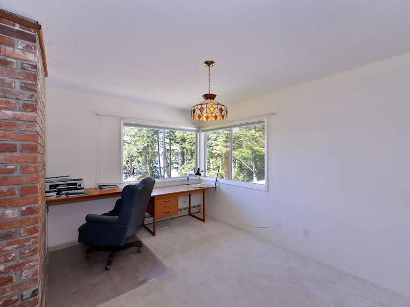 Dedicated workspace/office. 