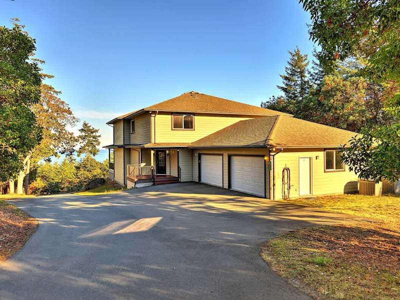 Ample parking in the driveway or the double garage.