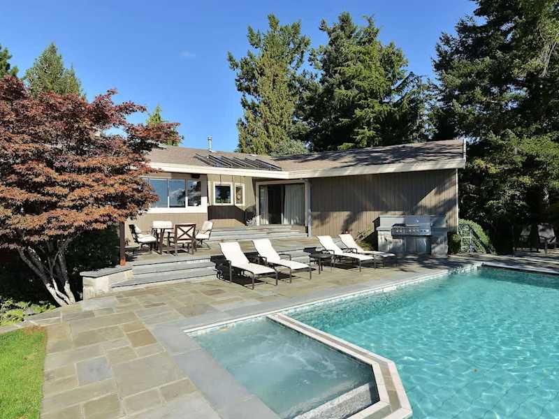 Large outdoor living spaces. 