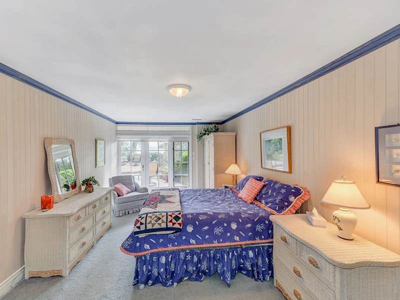 4th bedroom suite on the lower level. 