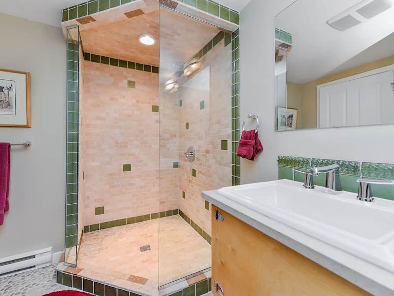6th full bathroom on the lower level. 