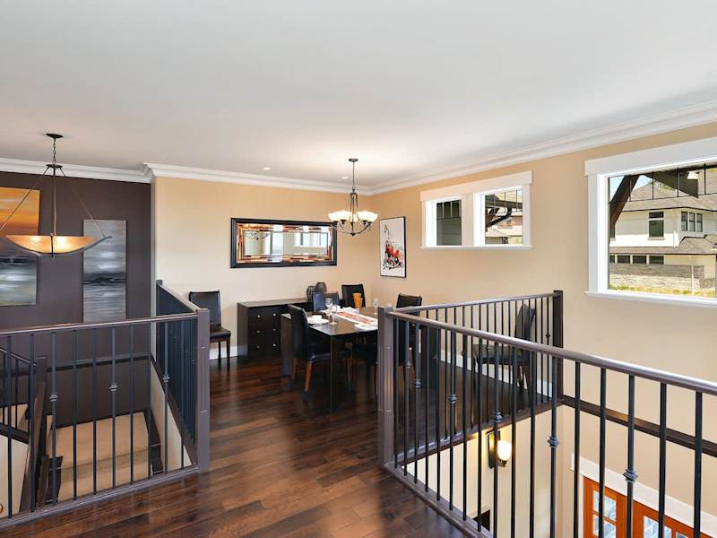 Formal dining area on Upper Main Level.