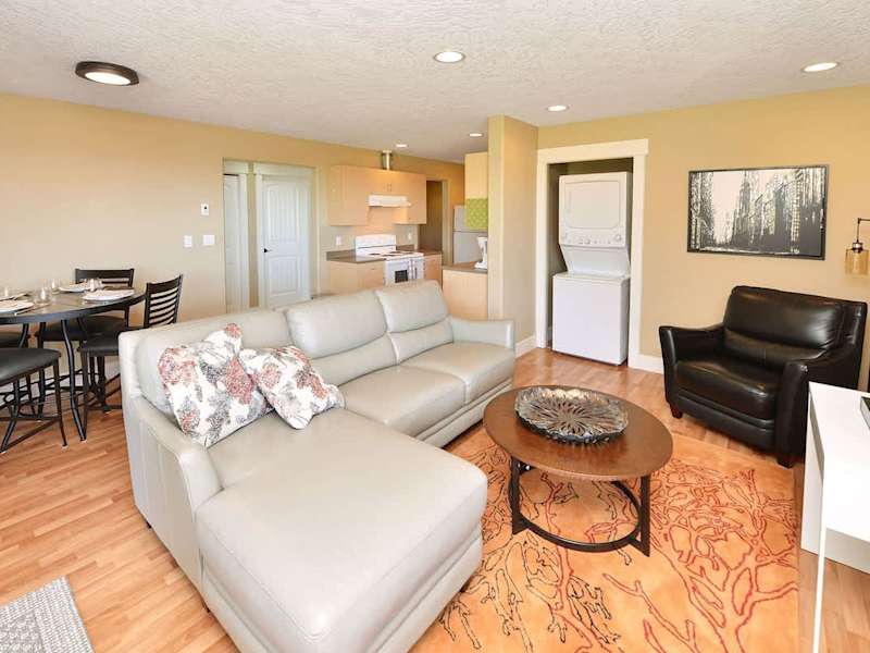 Main level 3rd living room in suite. 
