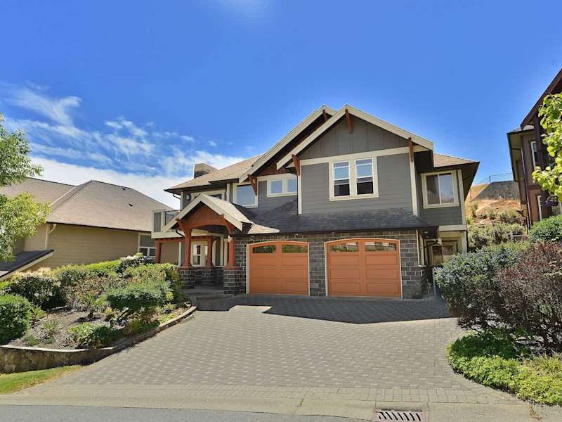 Front of the house from road. 