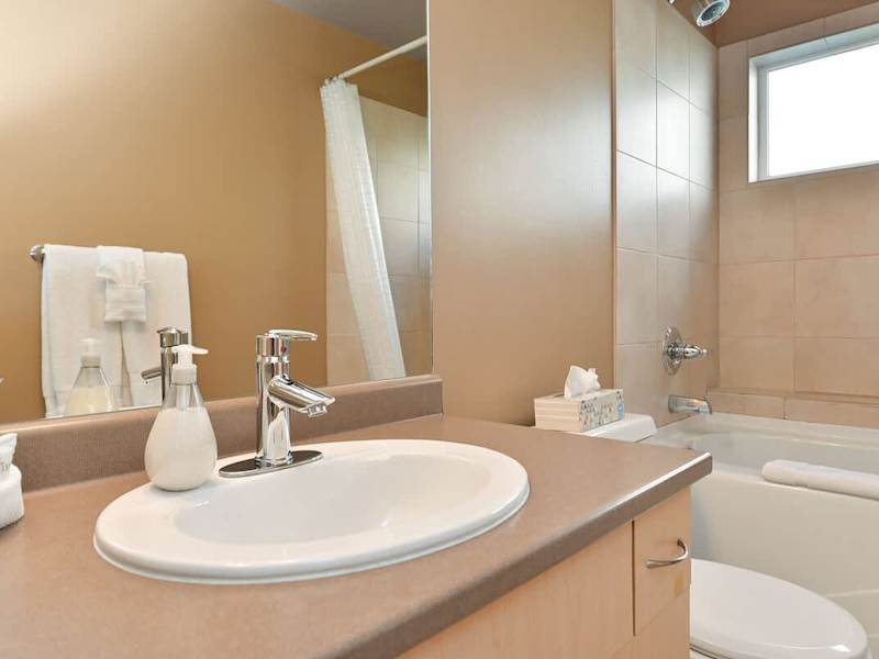 Main level suite 4th bathroom. 