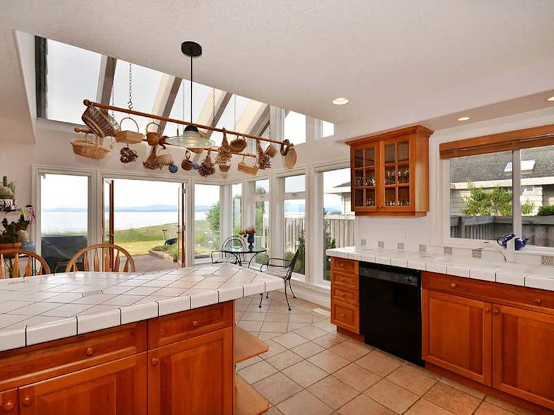 Enjoy your morning coffee in the breakfast sunroom