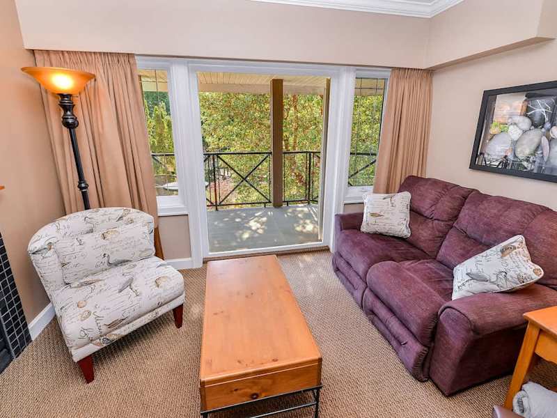 Open plan living spaces. 