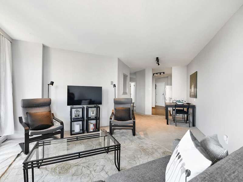 Well appointed living room space.