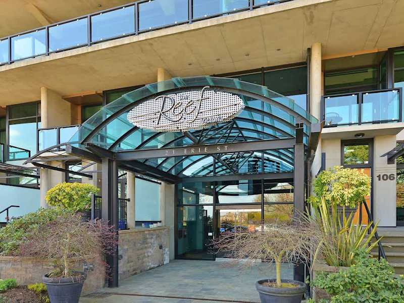 The Reef building. 