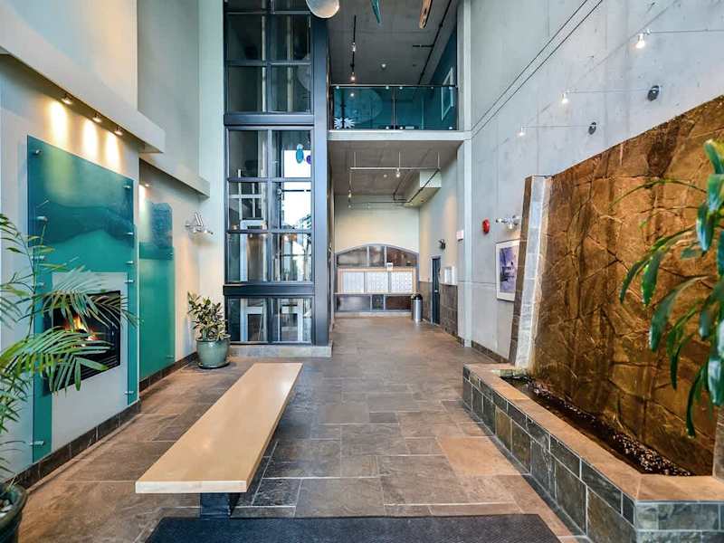 The building common area foyer. 