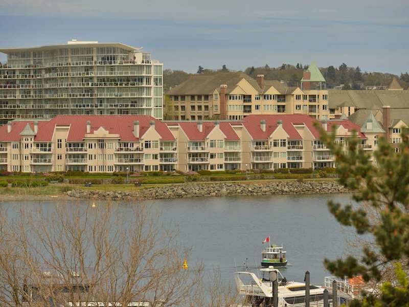 Inner Harbour balcony views. 