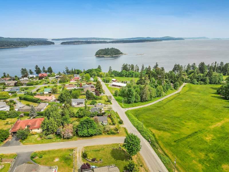 Drone aerial photos around the cottage neighbourhood.