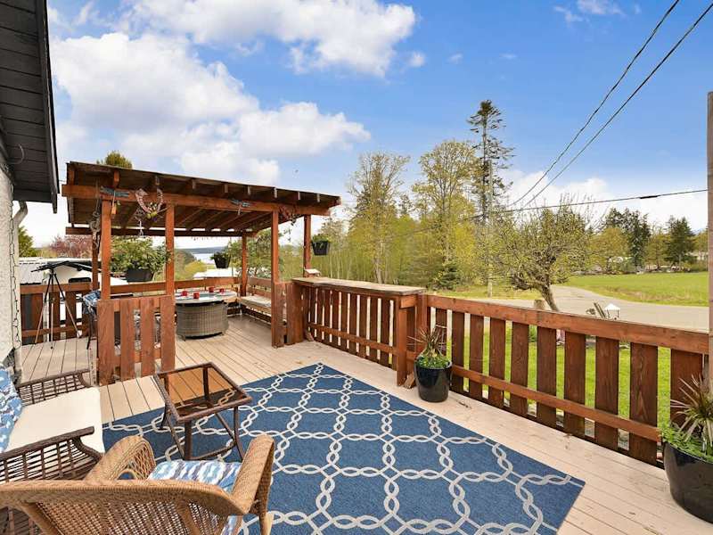 Lots of outdoor deck space to enjoy.