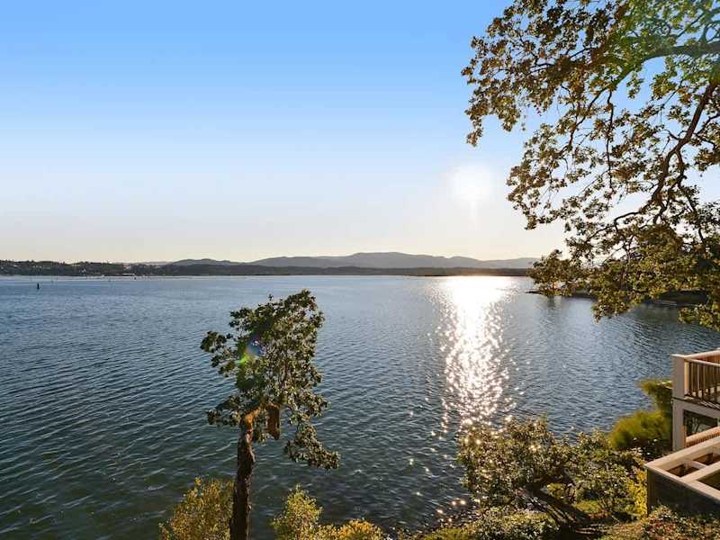 Bay views from the property.