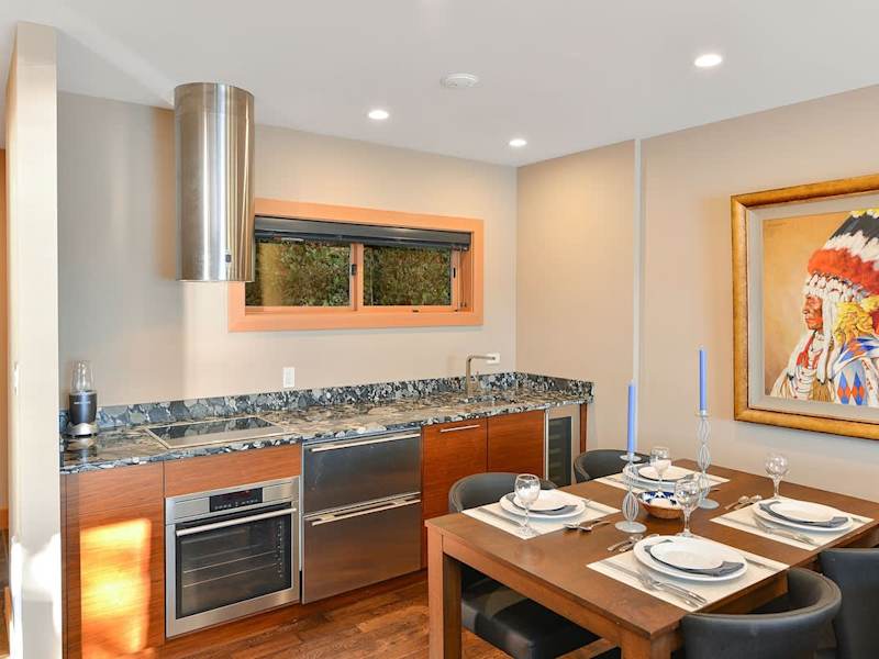 European style luxury kitchen.