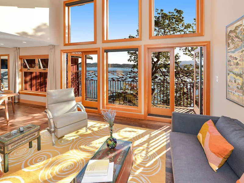 Amazing views from the main living room.