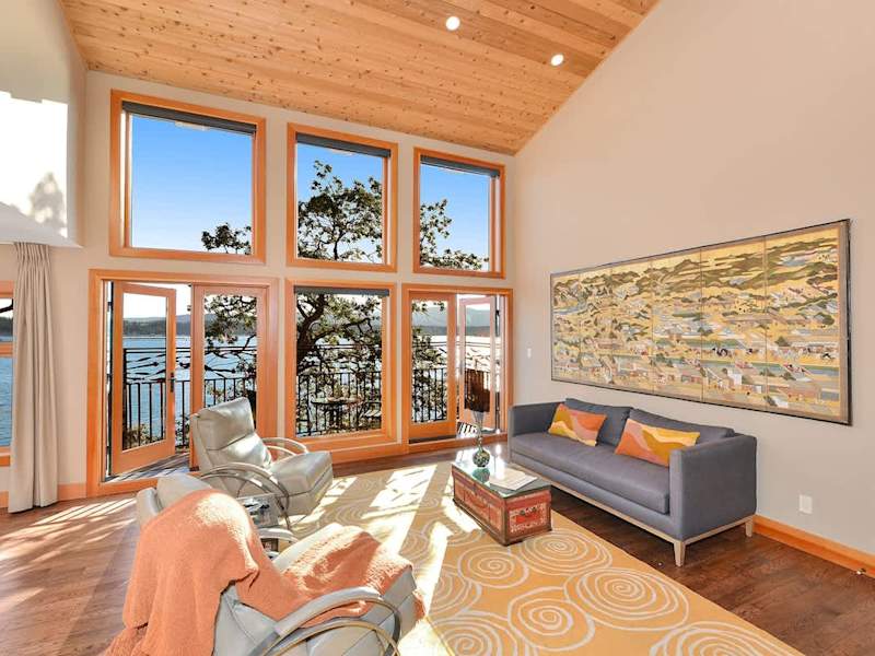 Amazing views from the main living room.