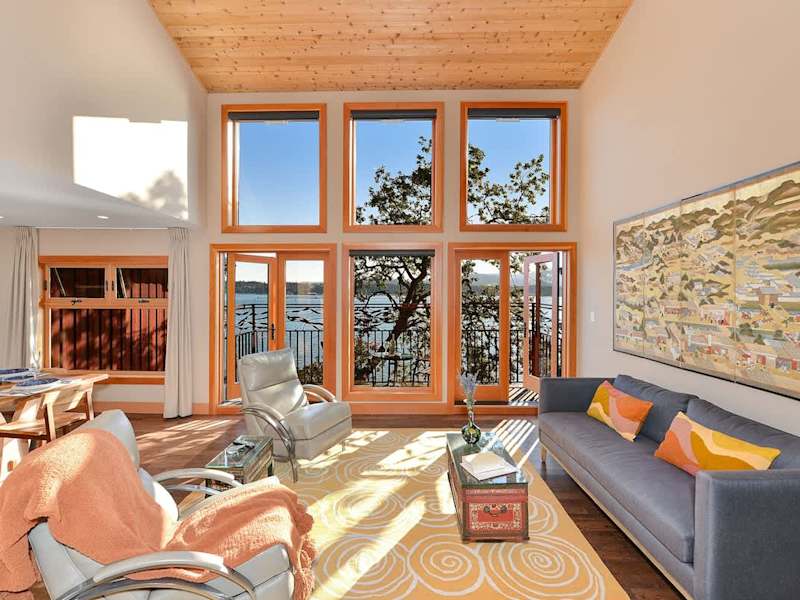 Amazing views from the main living room.