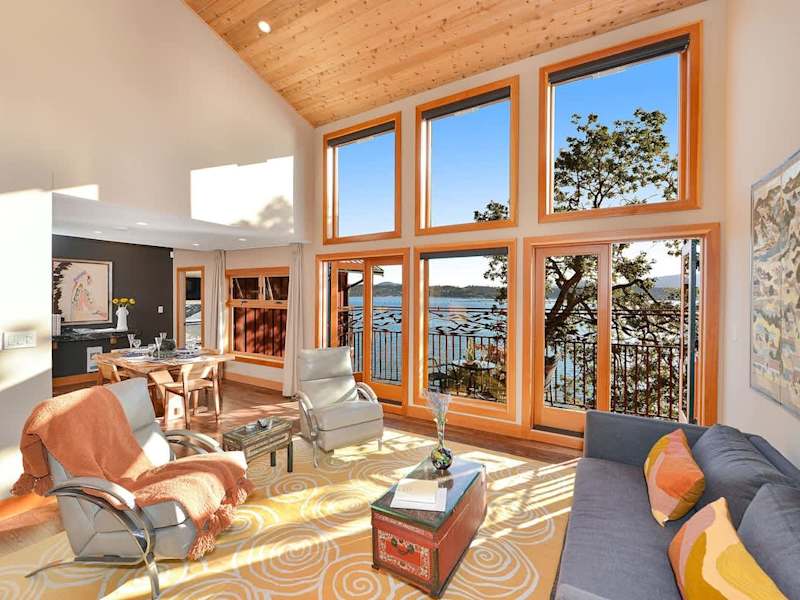 Amazing views from the main living room.