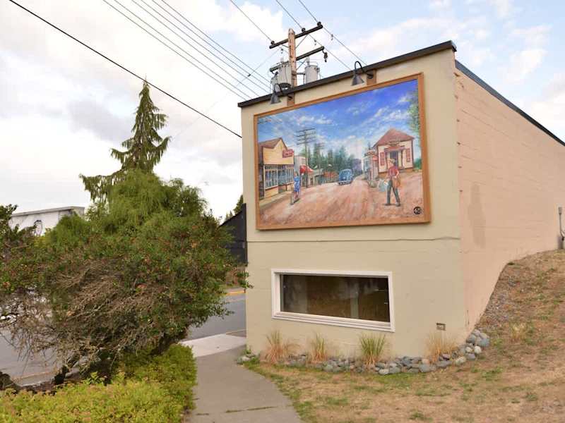 World famous Chemainus murals.
