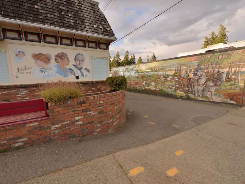 World famous Chemainus murals.