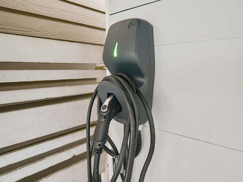 EV charger. Bring your electric car.