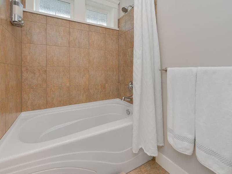 Main level second bathroom.