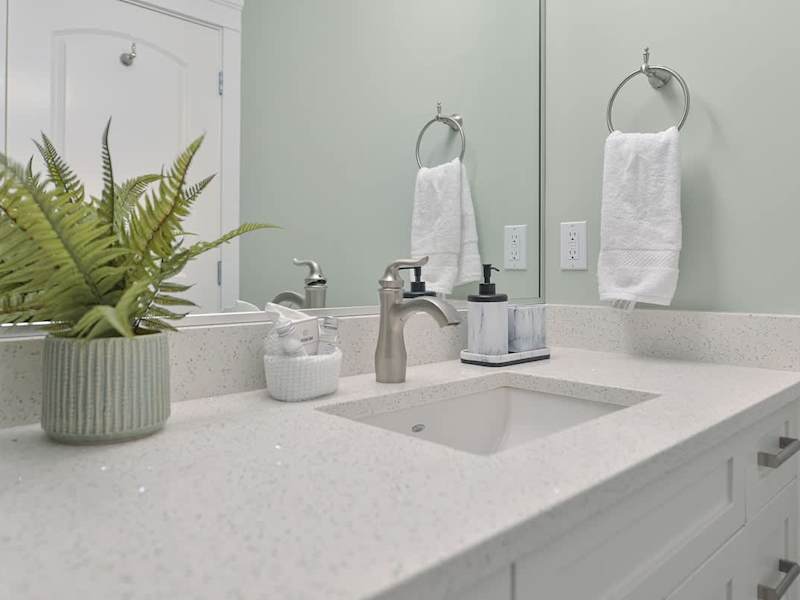 Lower floor fourth bathroom.