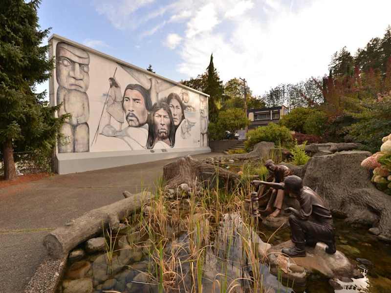 World famous Chemainus murals.