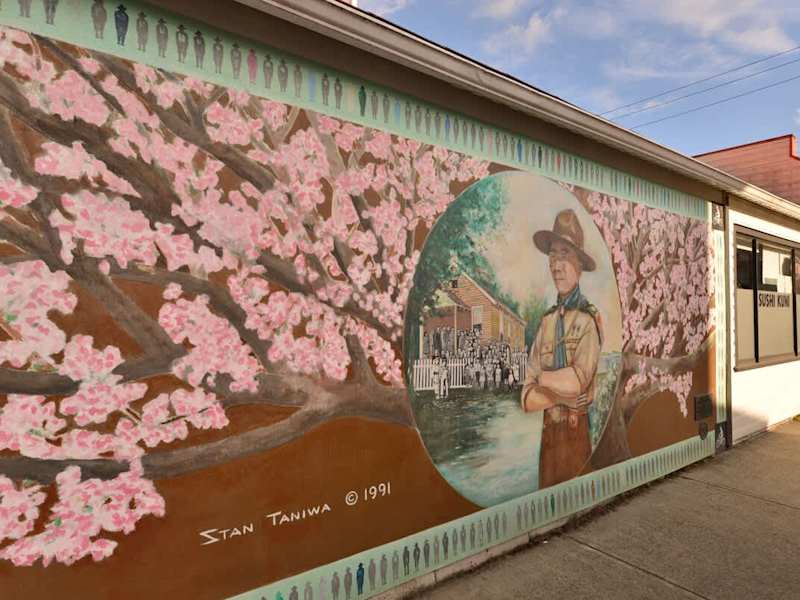 World famous Chemainus murals.