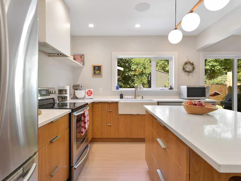 Fully Equipped modern kitchen.
