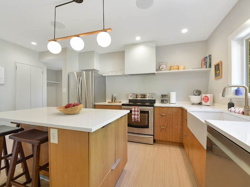 Fully Equipped modern kitchen.